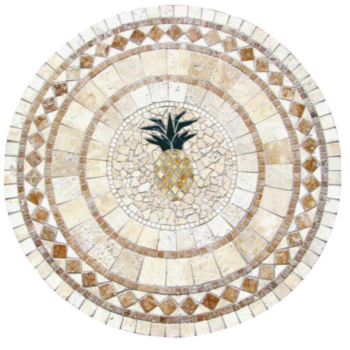 Pineapple Natural Stone Tables – 1300