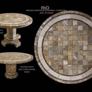 Rio Natural Stone Tables – 1154