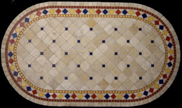 Mosaic Stone Tables