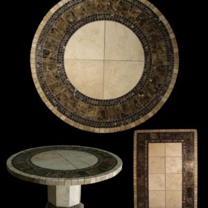 Stone Mosaic Tables